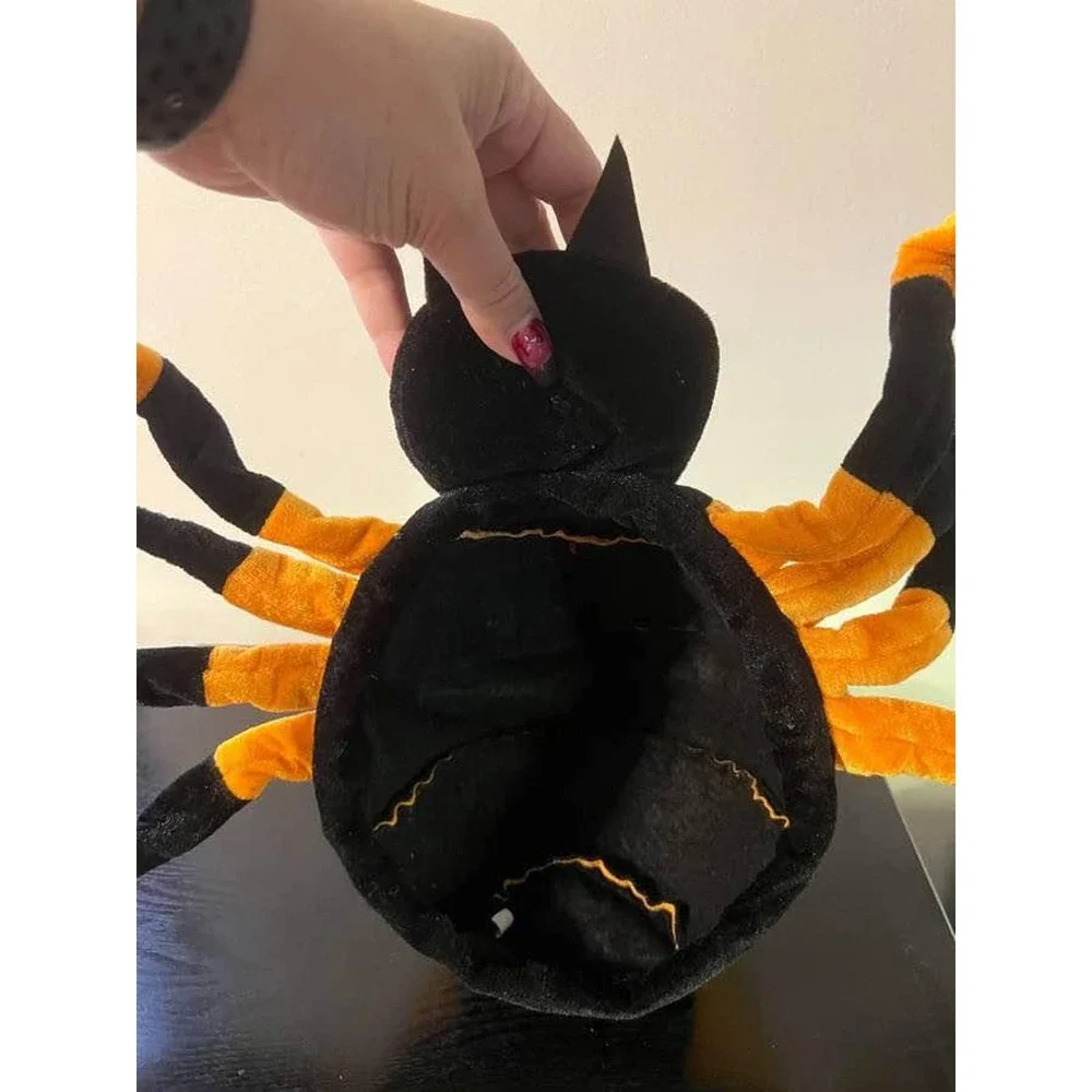 Orange and Black 8 Leg Spider Hat - Halloween Costume
